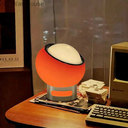 Floroux – Élégante lampe de table de style Bauhaus avec verre opale