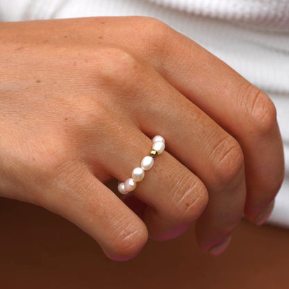 Bague Élégante Océan Perle pour Femmes - Bijoux en Perles Uniques