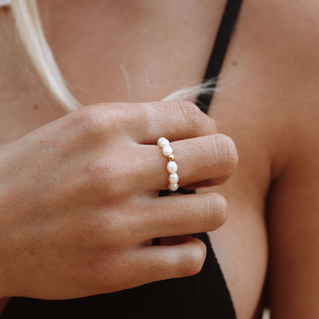 Bague Élégante Océan Perle pour Femmes - Bijoux en Perles Uniques