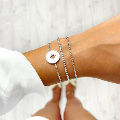 Bracelet Clara Brillant - Pour un Style Éclatant !