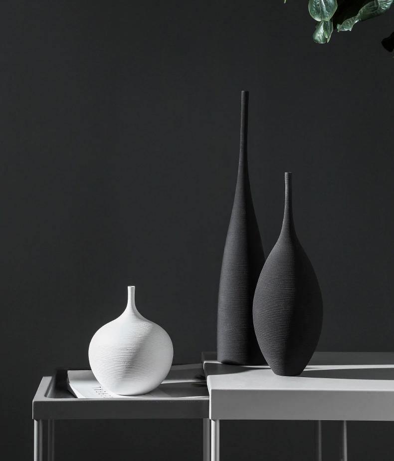 Fine vase set Floroux | Fine ceramic vases | Minimalist design | Elegant interior decor