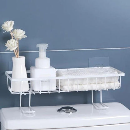 Organisateur de salle de bain Rangement au-dessus des toilettes