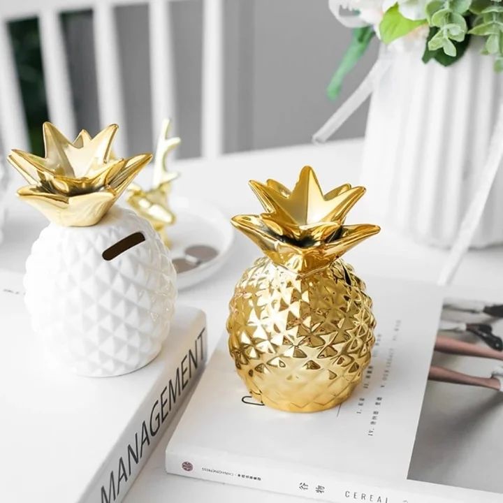 Centre de table en or