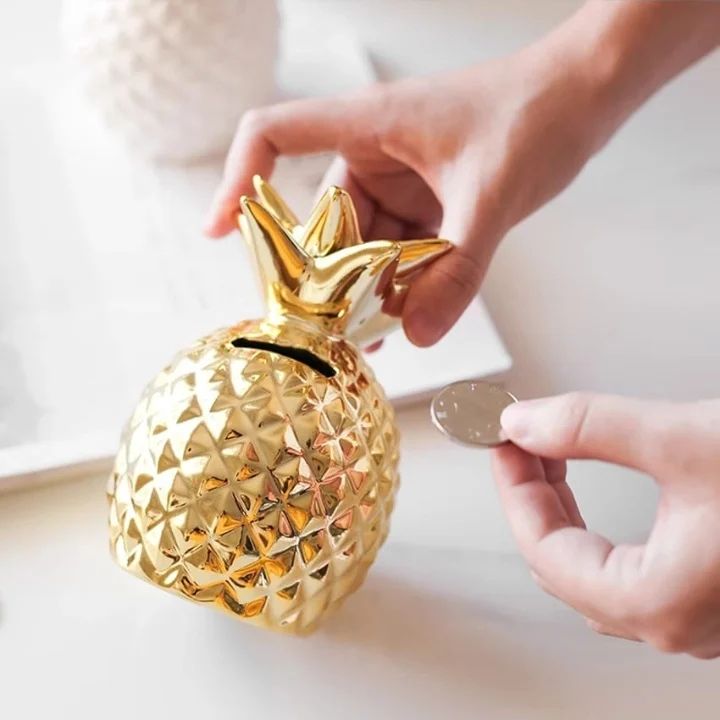 Centre de table en or