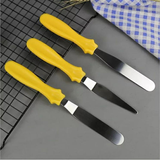 3Pcs Couteau à Beurre en Acier Inoxydable