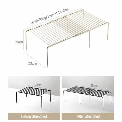 Élève étagère extensible