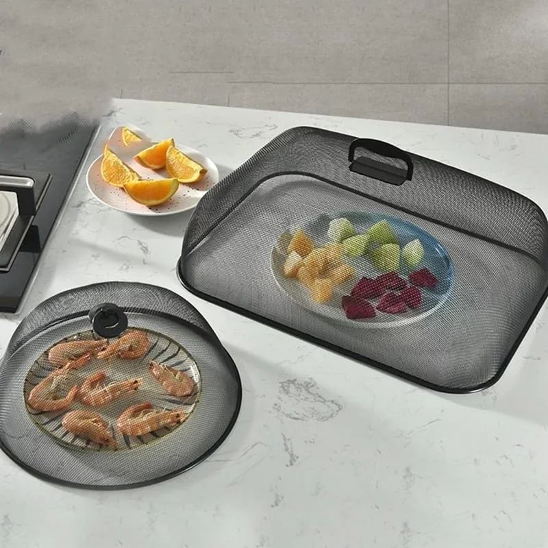 Couvercles de nourriture en filet rond