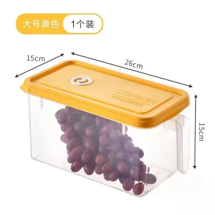 conteneur de stockage pour réfrigérateur 3 pièces