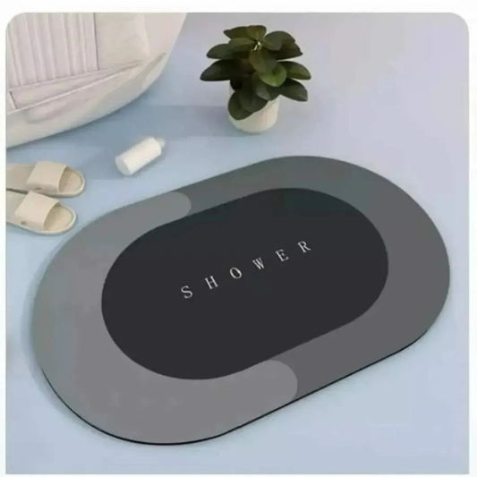 Tapis de porte de salle de bain en séchage rapide / Tapis côté baignoire