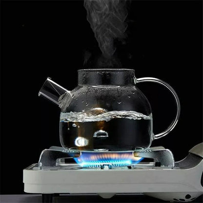Théière en borosilicate résistant à la chaleur