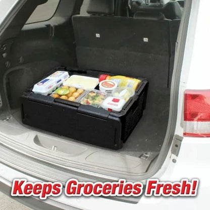 Boîte de refroidissement de voiture isolée pliable