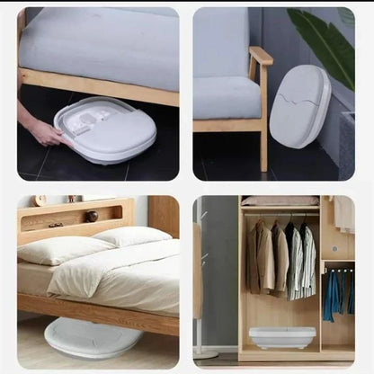 Baignoire de Massage Pliable Électrique pour Pieds
