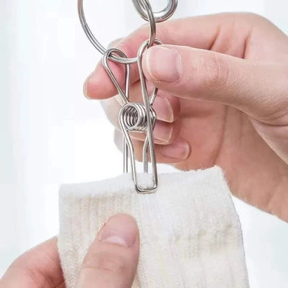 Porte-vêtements multi-clip multifonction 2 pièces