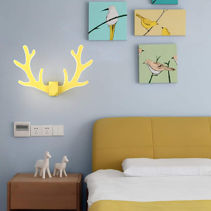 Floroux - Applique murale LED élégante au design moderne de bois de cerf