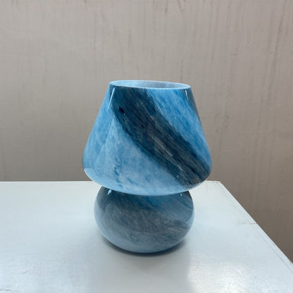Floroux Glass Lamp Mushroom | Nordic Design Table Lamp | Ambient Light for the Home