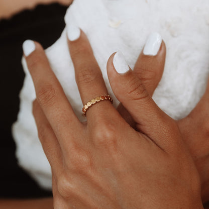 Bague en perles Élina Élégante pour un Look Intemporel