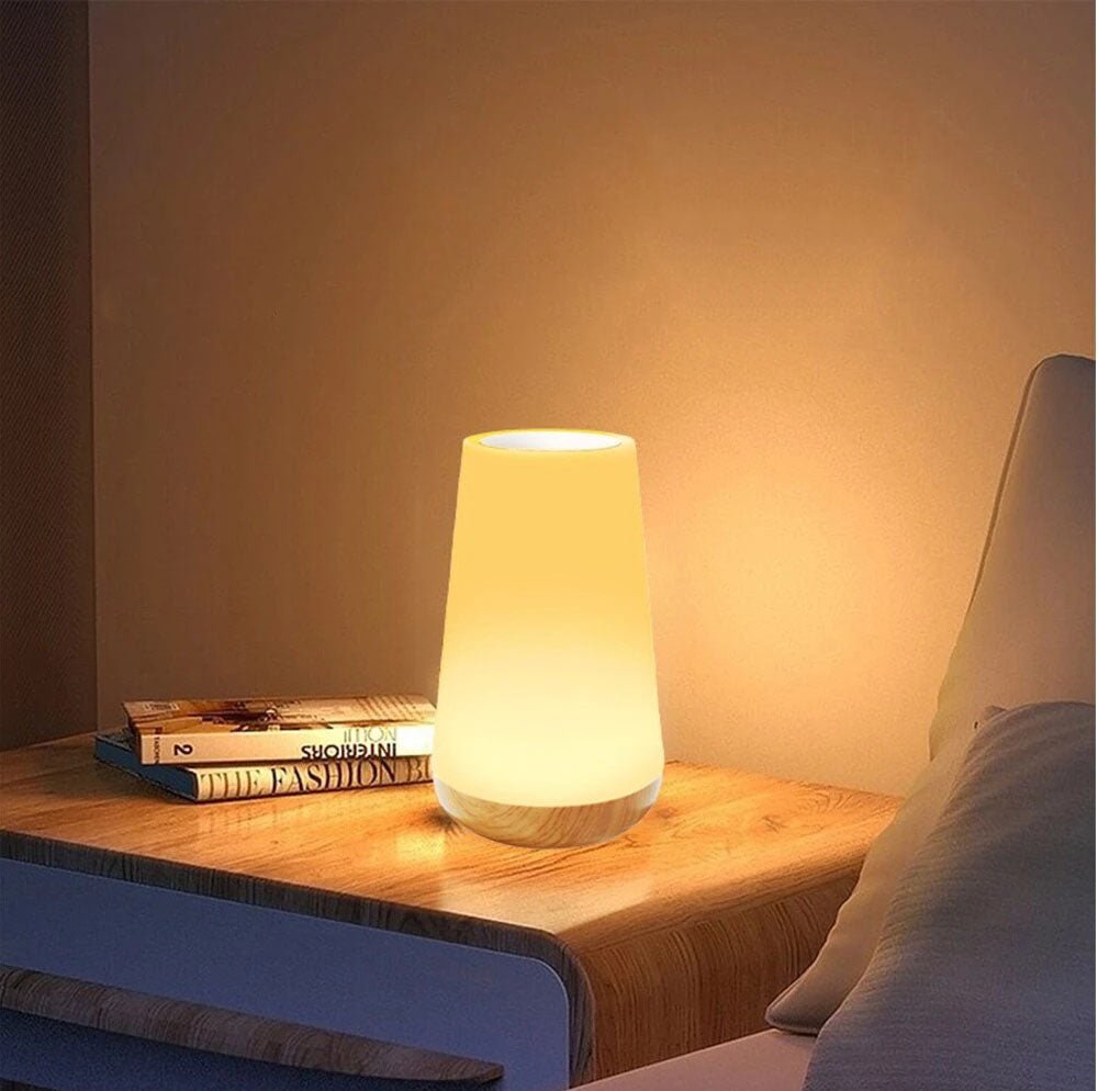 LumiHalina – Lampadaire Élégant avec Commande Tactile et Éclairage Personnalisable
