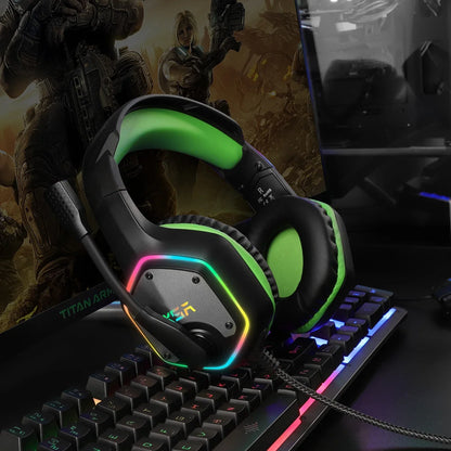 EKSA E1000 Casque Gaming Filaire avec Micro - TWS Réduction de Bruit HiFi Stéréo Surround 7.1 Casque Dynamique