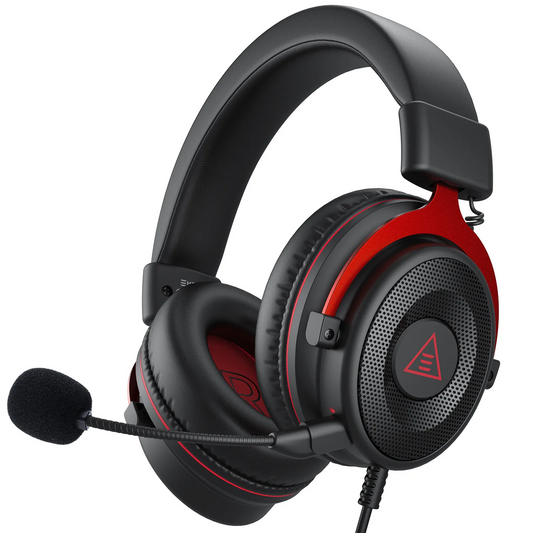 EKSA E900 Casque de jeu filaire avec microphone - TWS Réduction de bruit HiFi Stéréo Casque dynamique