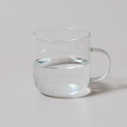 Tasse à café en verre coloré résistant à la chaleur