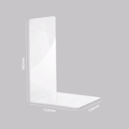 Étagères à livres robustes en acrylique.