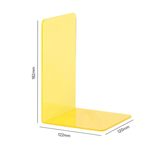 Support livres robustes en acrylique.