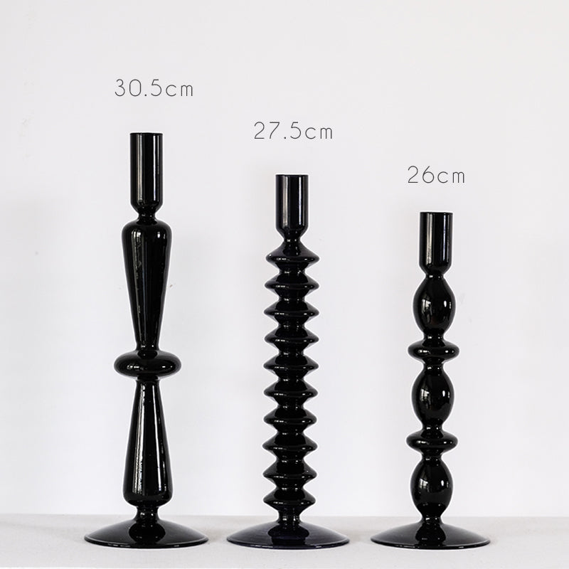 Floroux Bougeoirs en couches pastel