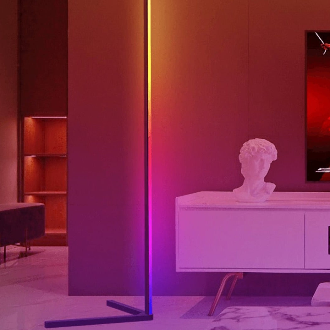 Floroux Floor Lamp | Modern LED Design | Ambient Light for Living Room & Office | Dimmable