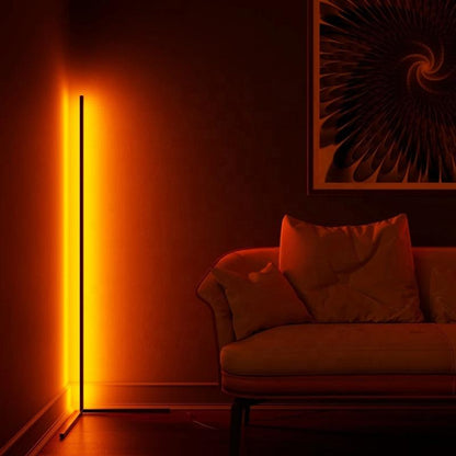 Floroux Floor Lamp | Modern LED Design | Ambient Light for Living Room & Office | Dimmable