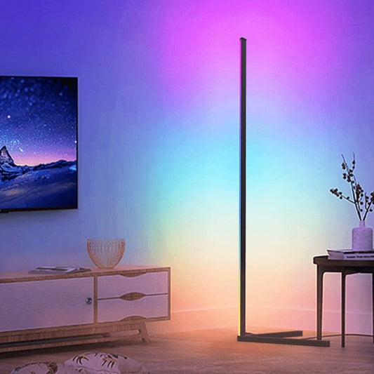 Floroux Floor Lamp | Modern LED Design | Ambient Light for Living Room & Office | Dimmable