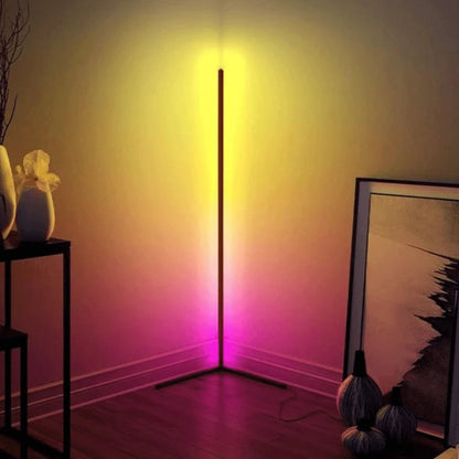 Floroux Floor Lamp | Modern LED Design | Ambient Light for Living Room & Office | Dimmable