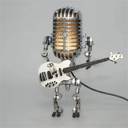 Floroux - lampe robot avec guitare