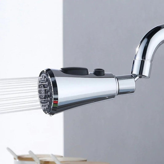 Tête de pulvérisation de robinet Aquaflow - rotatif à 360° et économiseur d'eau pour un arrosage efficace