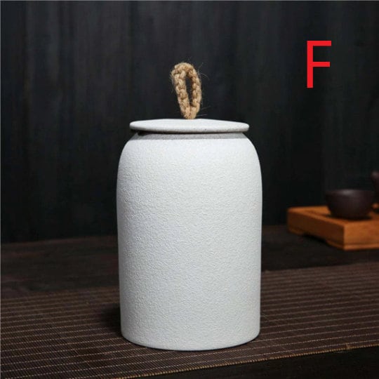 Floroux airtight coffee container in ceramic | Aroma protection for coffee and tea | Elegant storage | Freshness container for the kitchen