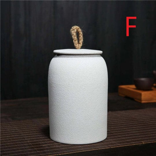 Floroux airtight coffee container in ceramic | Aroma protection for coffee and tea | Elegant storage | Freshness container for the kitchen