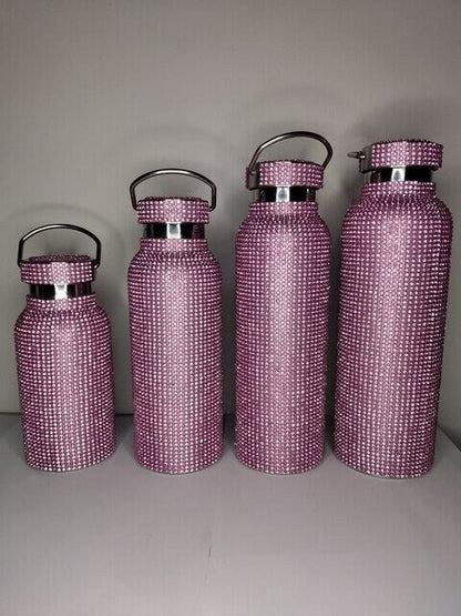 Floroux Glitter Insulated Bottle | Double Layer Stainless Steel | Insulated Bottle for Sports & Travel