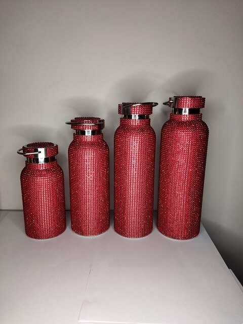 Floroux Glitter Insulated Bottle | Double Layer Stainless Steel | Insulated Bottle for Sports & Travel