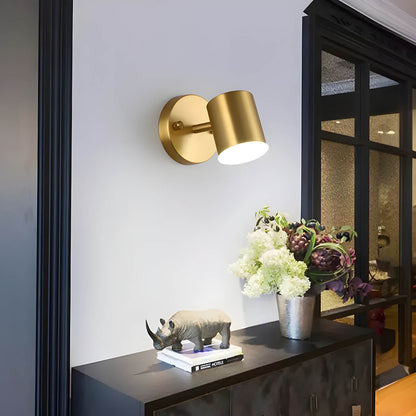 Lumières Murales Cuivrées LuxLight - Appliques LED Style Scandinave Moderne