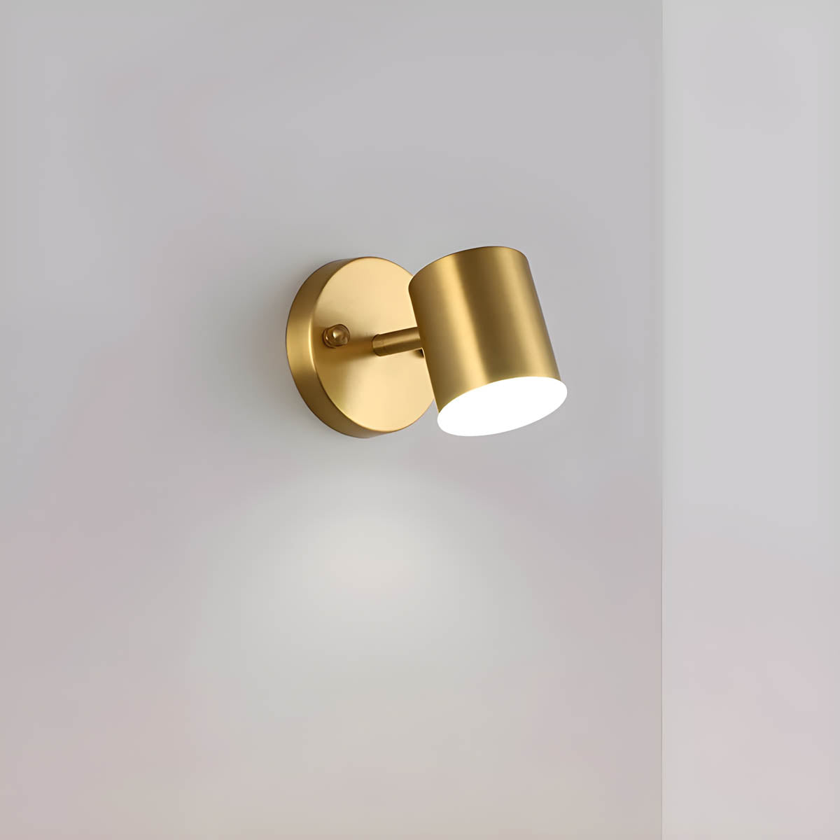 Lumières Murales Cuivrées LuxLight - Appliques LED Style Scandinave Moderne