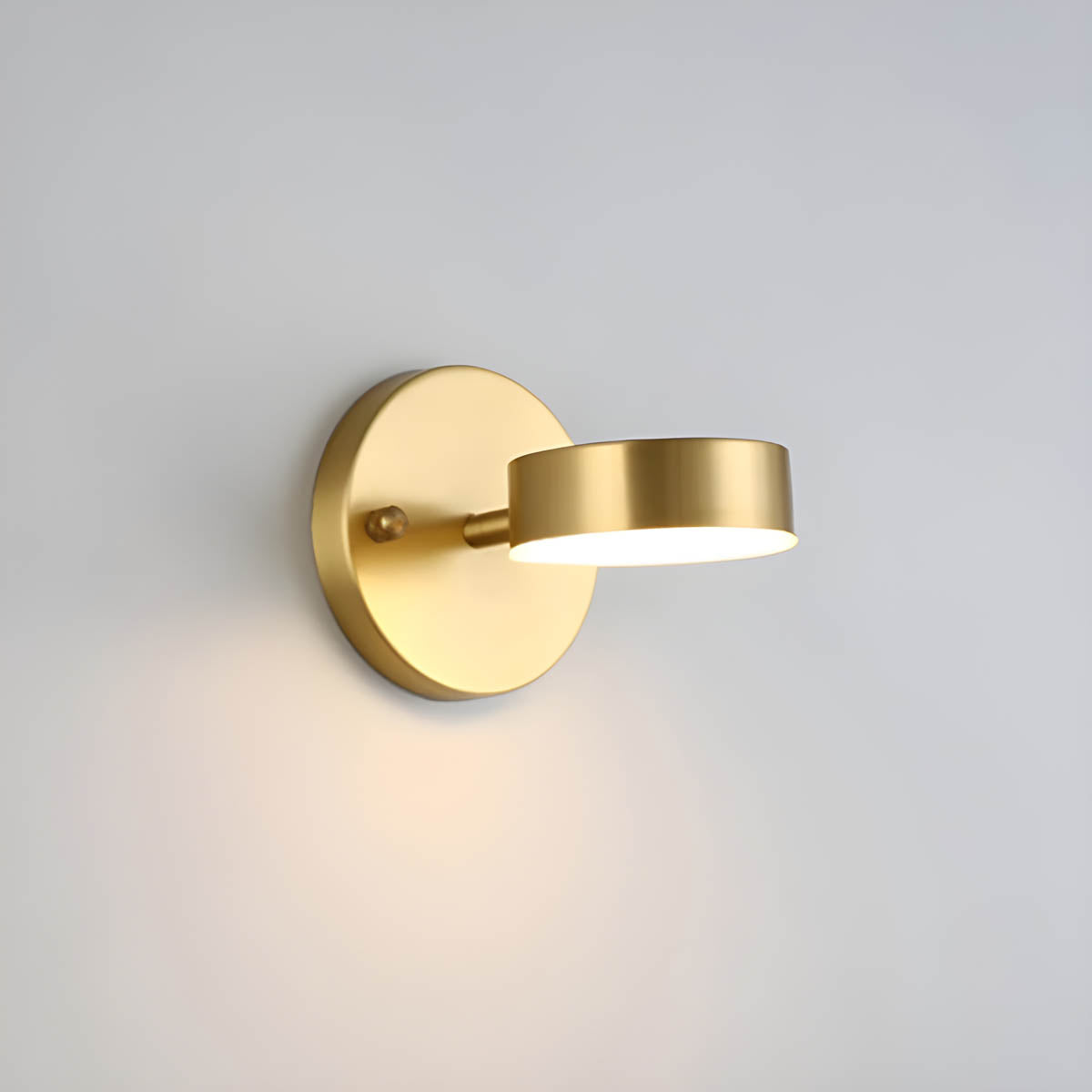 Lumières Murales Cuivrées LuxLight - Appliques LED Style Scandinave Moderne