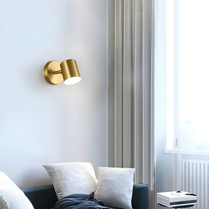 Élégantes lampes murales LED en cuivre scandinaves pour un éclairage stylé