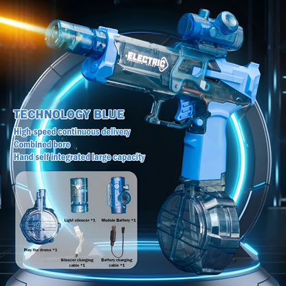 Blaster de bataille d'eau - Pistolet à eau longue portée pour enfants, jouet ultime pour s'amuser en été