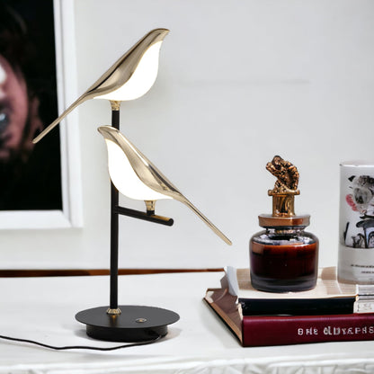 Lampe de table LED oiseau