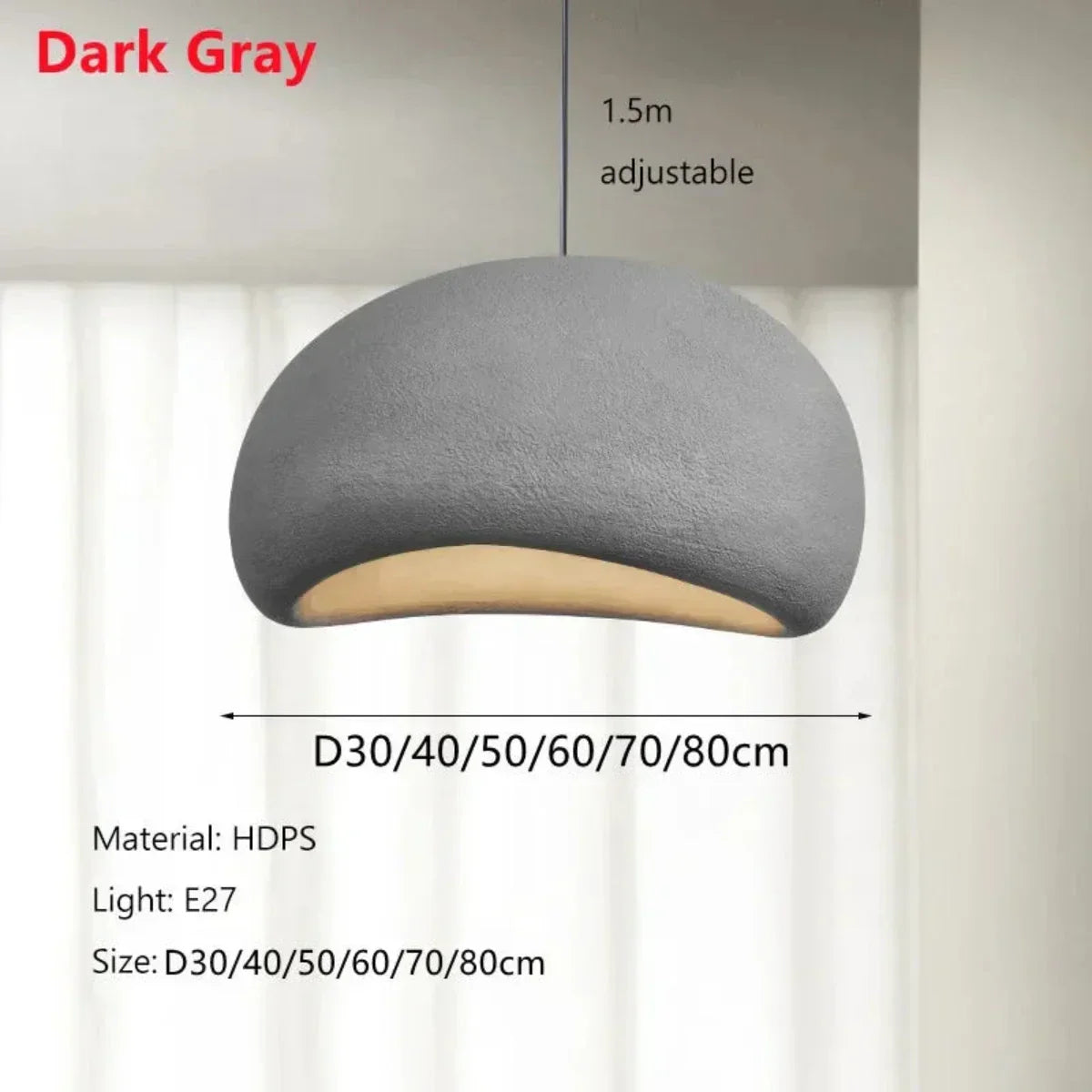 Floroux Énergie Écologique Moderne en Résine - Design WabiSabi