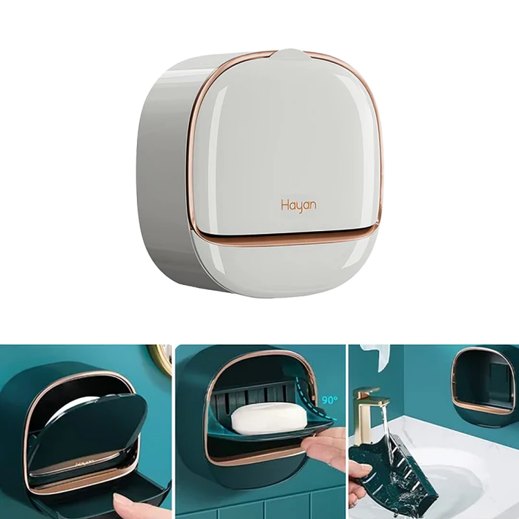 Soaphandy - Plateau de savon étanche et élégant pour salles de bains hygiéniques