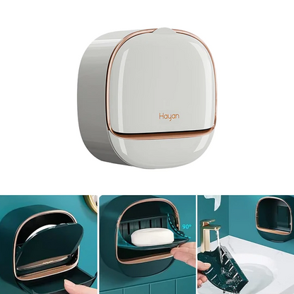 Soaphandy - Plateau de savon étanche et élégant pour salles de bains hygiéniques