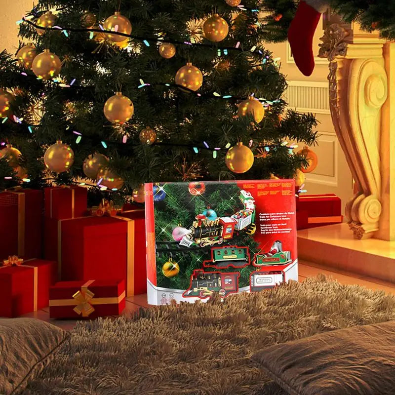 Floroux - Voyage dans la saison festive - Train de Noël