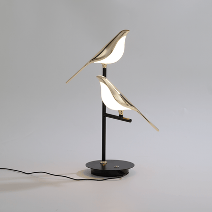 Lampe de table LED oiseau