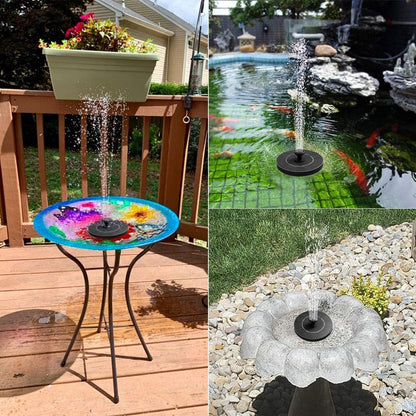 TranquilFlow – Fontaine de Jardin Apaisante avec Lumière du Soleil