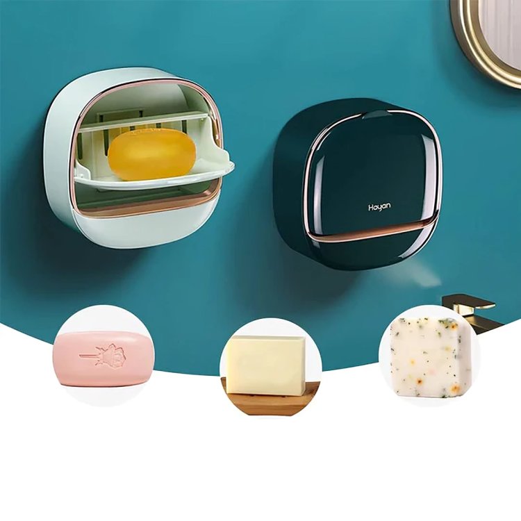 Soaphandy - Plateau de savon étanche et élégant pour salles de bains hygiéniques
